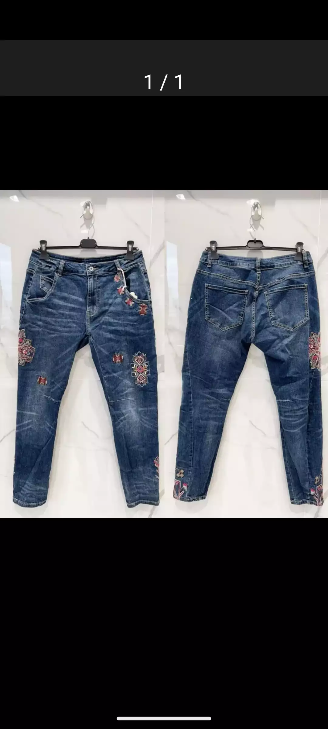 Jeans mina rosa